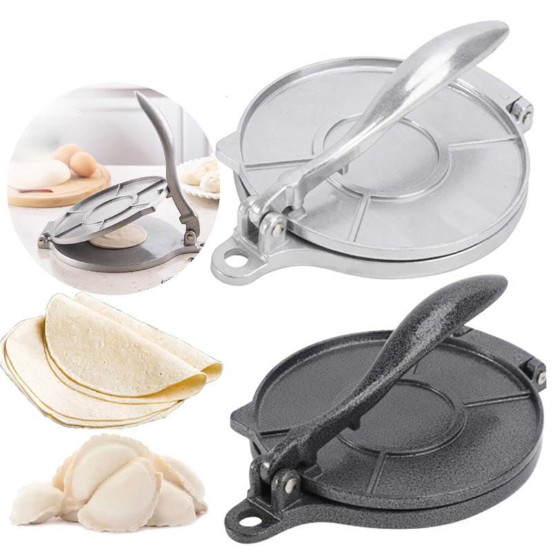 Tortilla Press Cast - 1 Buah Penekan Tortilla 6.3 Inci