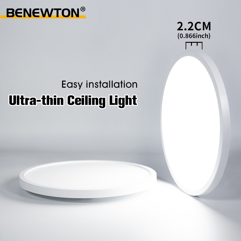 Kitchen Appliances In White - Lampu Langit-langit LED Bulat Ultra Tipis