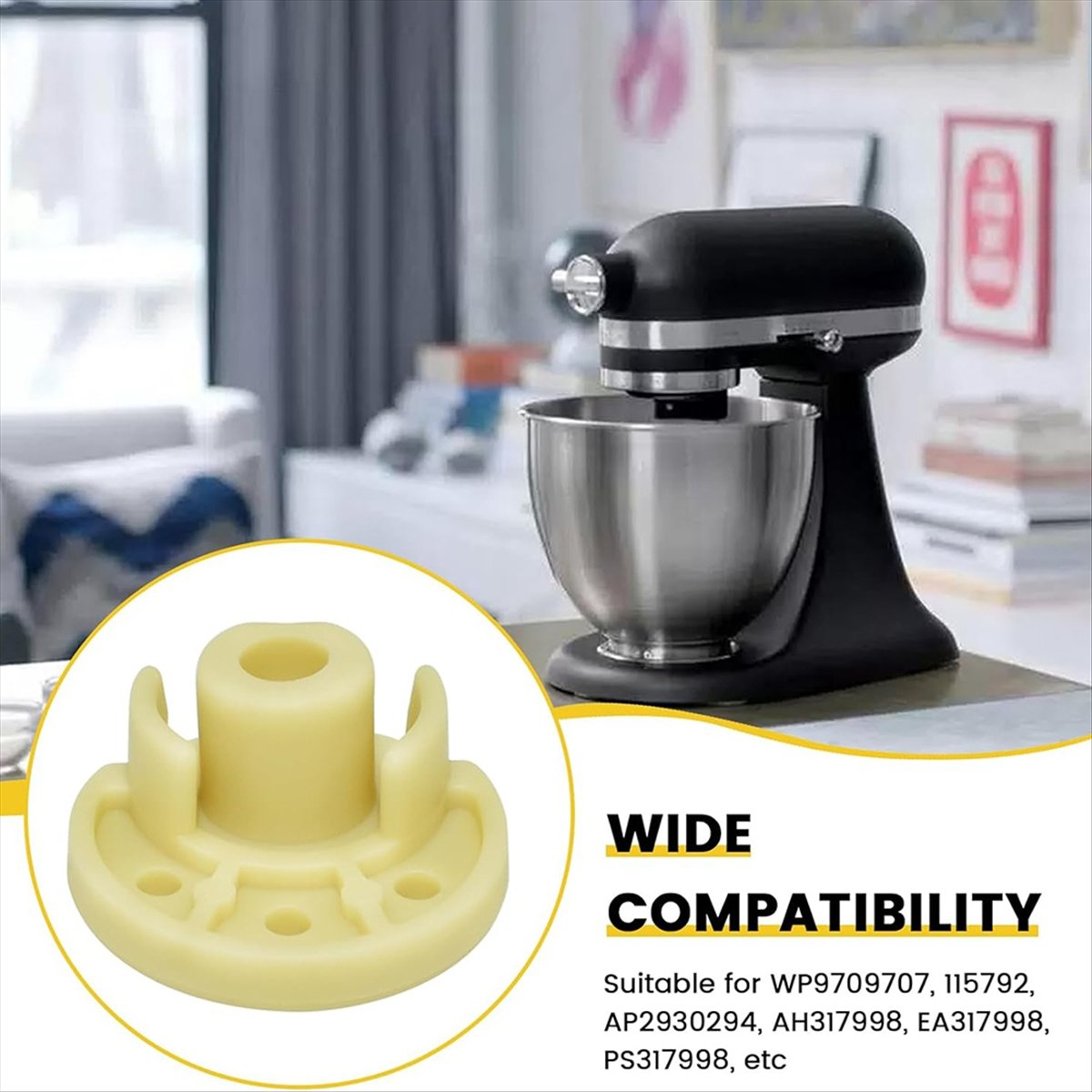 Kitchenaid Mixer Hand Mixer - A75K 9709707 Kaki Karet Bawah Mixer,