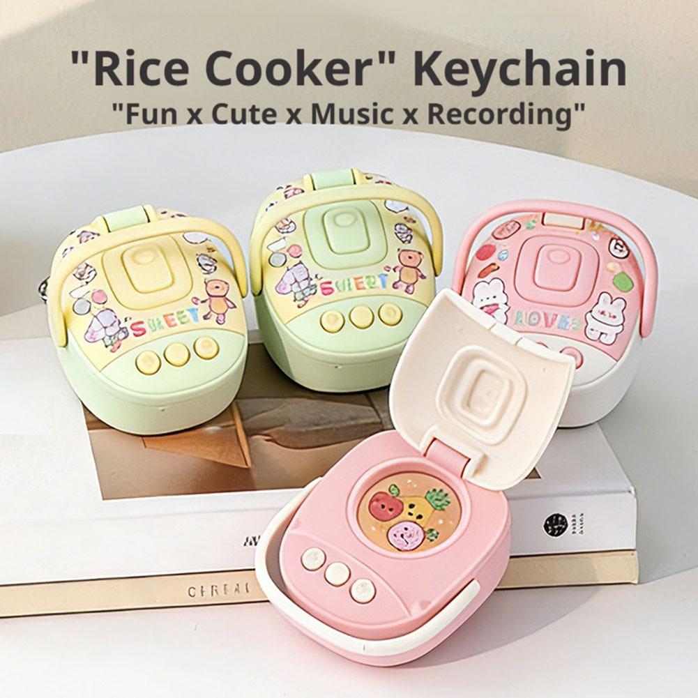 Kitchen Appliances For Gift - Gantungan Kunci Rice Cooker Mini Lucu,