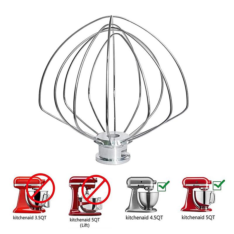 Kitchenaid Mixer Hand Mixer - Perlengkapan Mixer Cambuk kawat balon baja