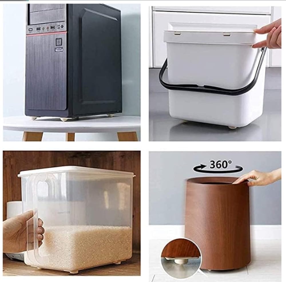 8 Buah Roda Kastor Perekat Sen - Kitchen Appliances In White ulasan dan harga