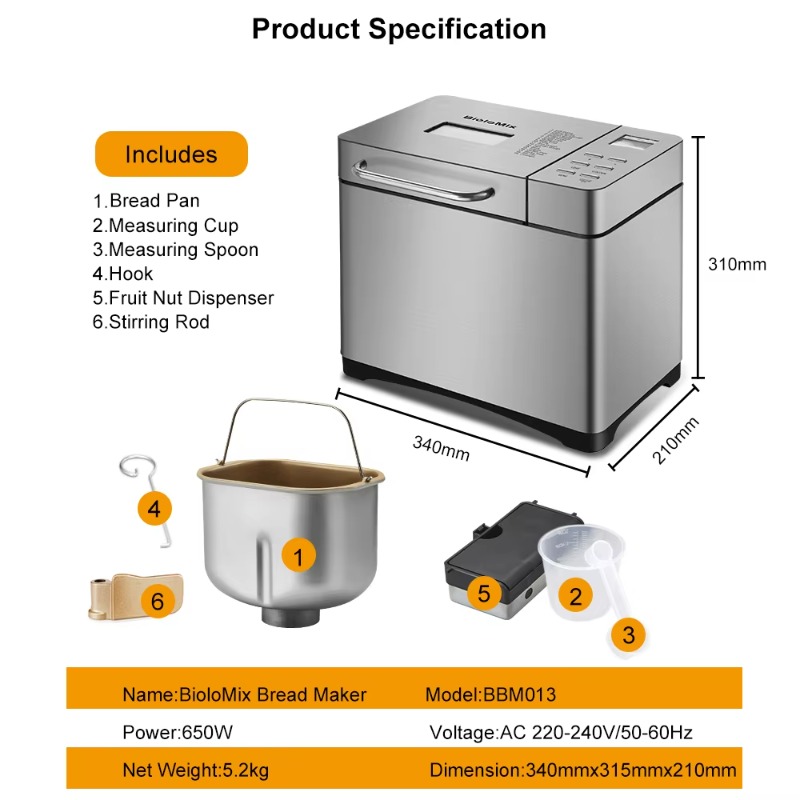 Mesin Pembuat Roti Prancis Dig - Kitchen Appliances Made In Usa ulasan dan harga