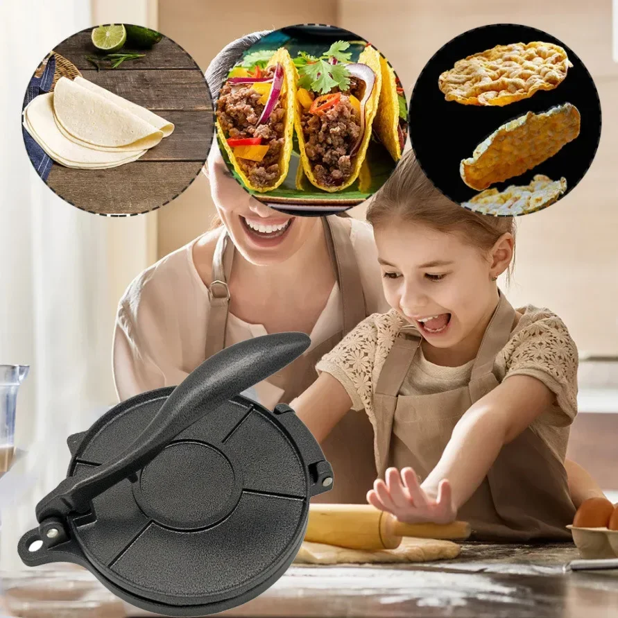 Peralatan Masak Besi Cor Alat  - Tortilla Press Cast ulasan dan harga