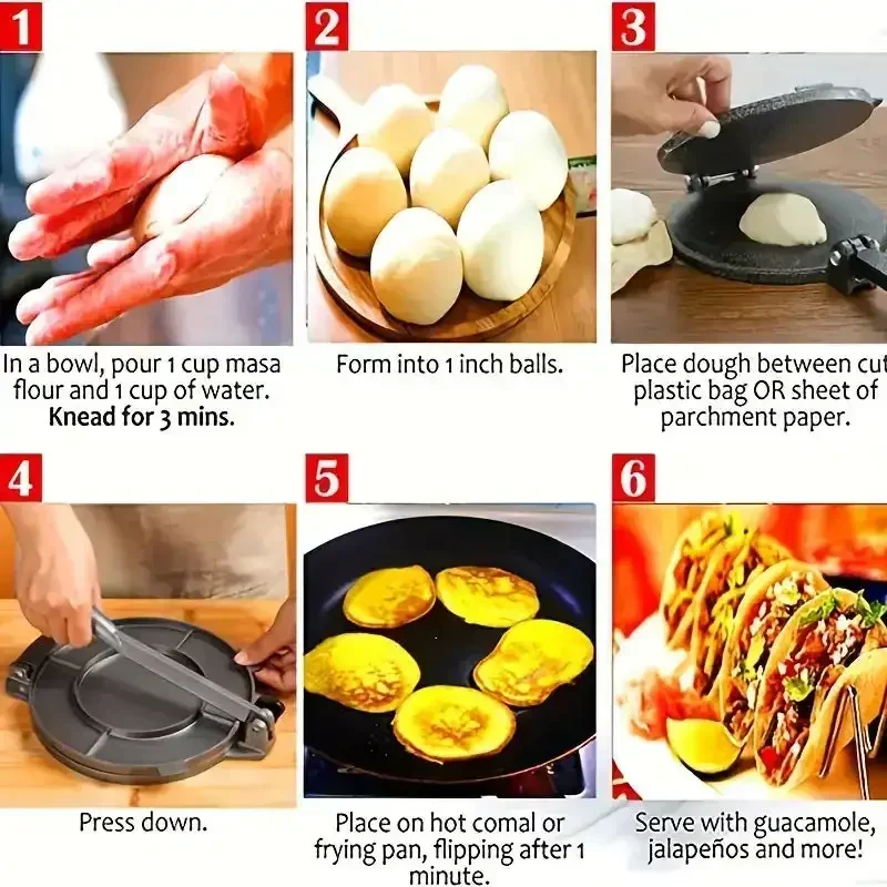 Peralatan Masak Besi Cor Alat  - Tortilla Press Cast ulasan dan harga