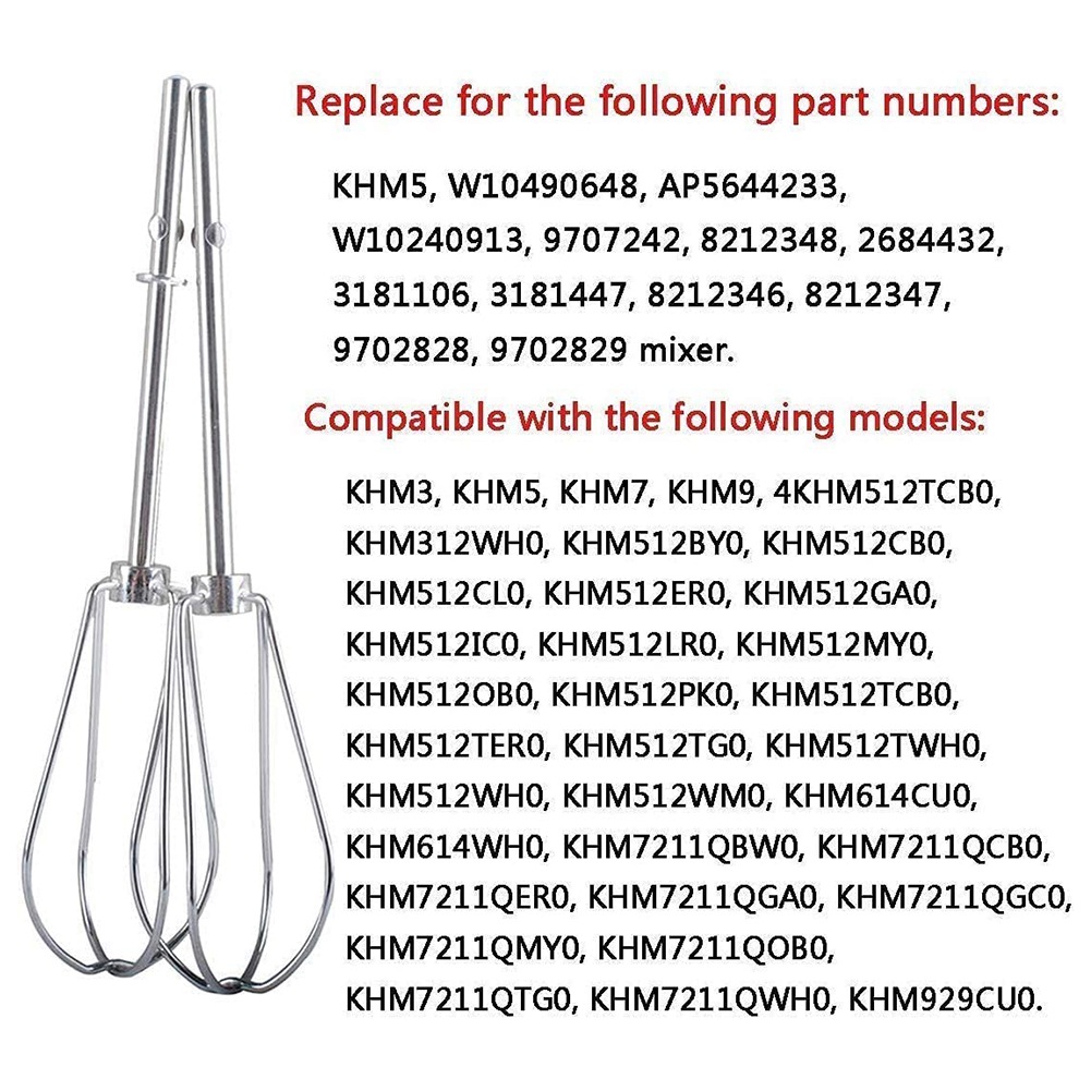A56P-W10490648 & KHMPW Pengoco - Kitchenaid Mixer Hand Mixer ulasan dan harga