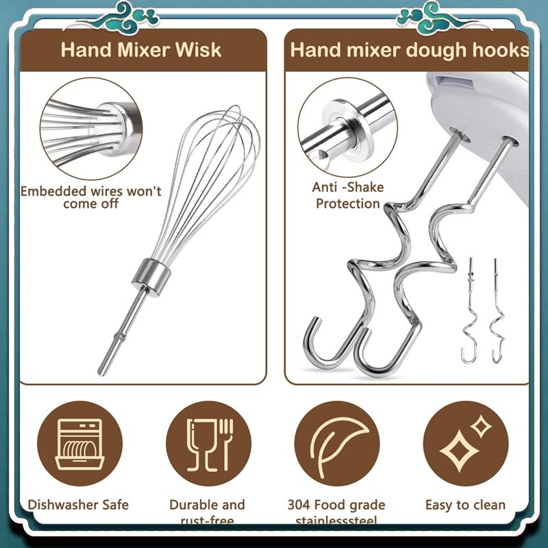 3 Buah untuk Perlengkapan Peng - Kitchenaid Mixer Hand Mixer ulasan dan harga