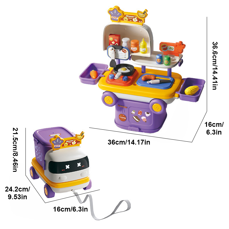 2in1 Kitchen Medicals Playset  - Kitchen Appliances For Gift ulasan dan harga
