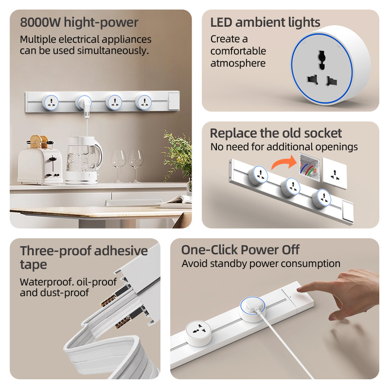 Stop Kontak Listrik Geser Dind - Kitchen Appliances In White ulasan dan harga