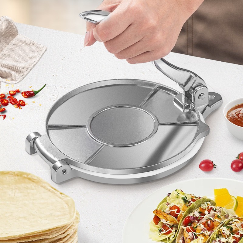 Alat Press Mie Aluminium Alloy - Tortilla Press Cast ulasan dan harga